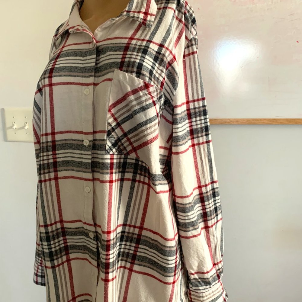 STYLE & CO Plaid Button Down Shirt